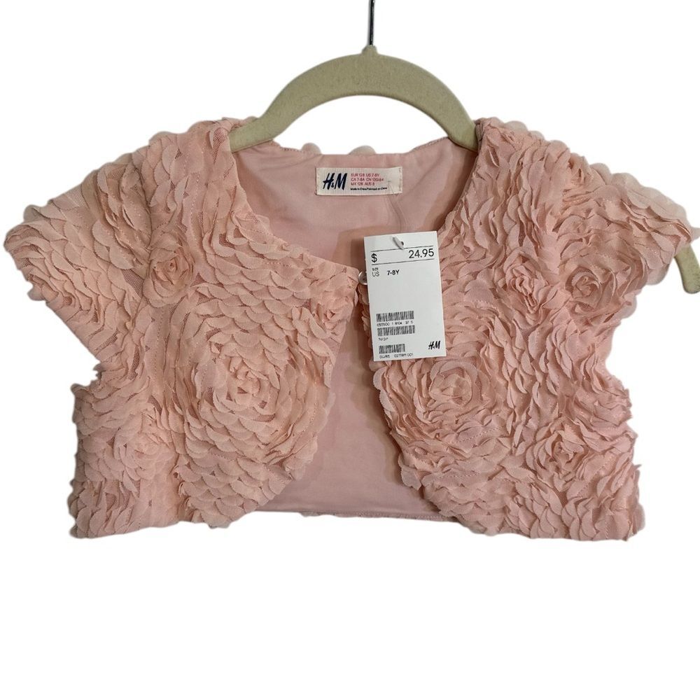 H&M Flower Cardigan Size‎ 7-8